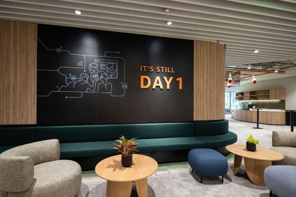 Amazon Philippines workplace lighting