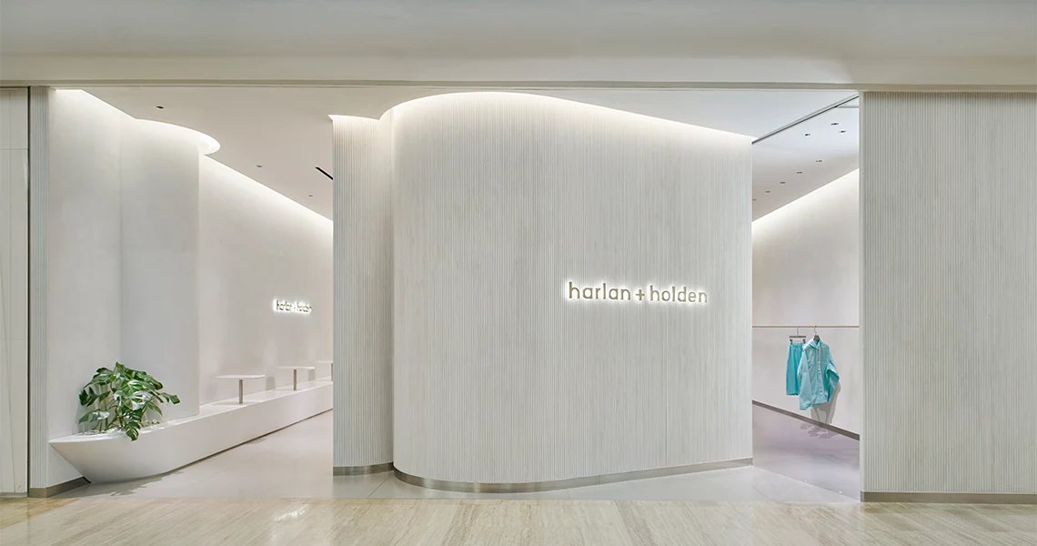Harlan+Holden retail store interior